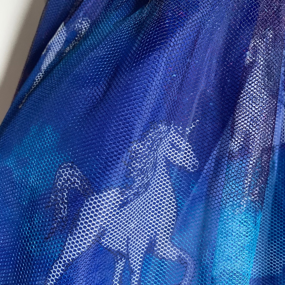 Blue sparkle unicorn dress - Picture 3 of 5